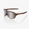 100% S2 Matte Translucent Brown Fade Hiper Silver Mirror Lens 1 100% S2 Matte Translucent Brown Fade Hiper Silver Mirror Lens -100percent Sales 100 100 s2 matte translucent brown fade hiper silv