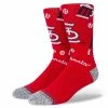 Stance – ST. LOUIS CARDINALS LANDMARK CREW SOCKS 1 Stance – ST. LOUIS CARDINALS LANDMARK CREW SOCKS -100percent Sales Cards Land 1