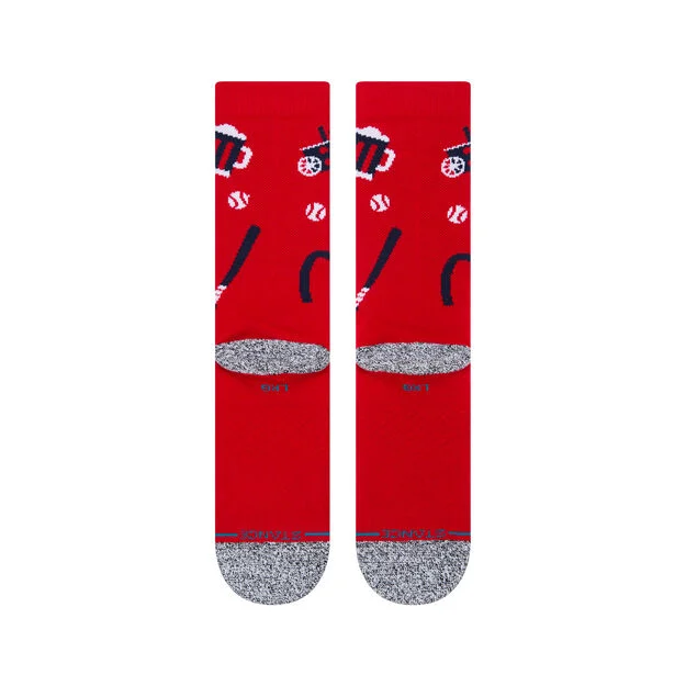 Stance – ST. LOUIS CARDINALS LANDMARK CREW SOCKS 5 Stance – ST. LOUIS CARDINALS LANDMARK CREW SOCKS - Image 3