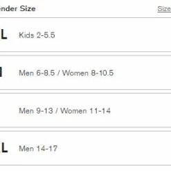 Stance – MLB Diamond Pro OTC Socks -100percent Sales Size Guide