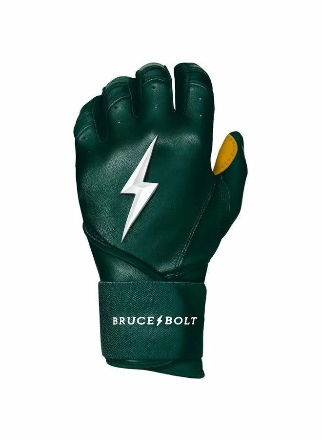 Bruce Bolt Premier Long Cuff Green/Gold 4 Bruce Bolt Premier Long Cuff Green/Gold - Image 2
