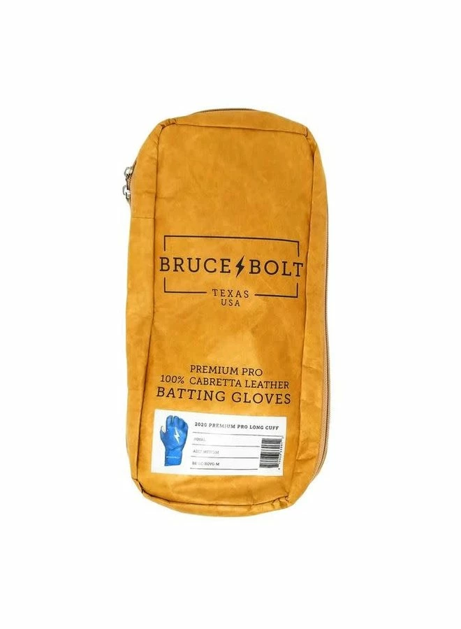 Bruce Bolt Premier Long Cuff Royal/Gold 8 Bruce Bolt Premier Long Cuff Royal/Gold - Image 6