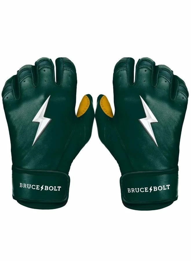 BRUCE BOLT PREMIUM PRO SHORT CUFF BATTING GLOVES 9 BRUCE BOLT PREMIUM PRO SHORT CUFF BATTING GLOVES - Image 7