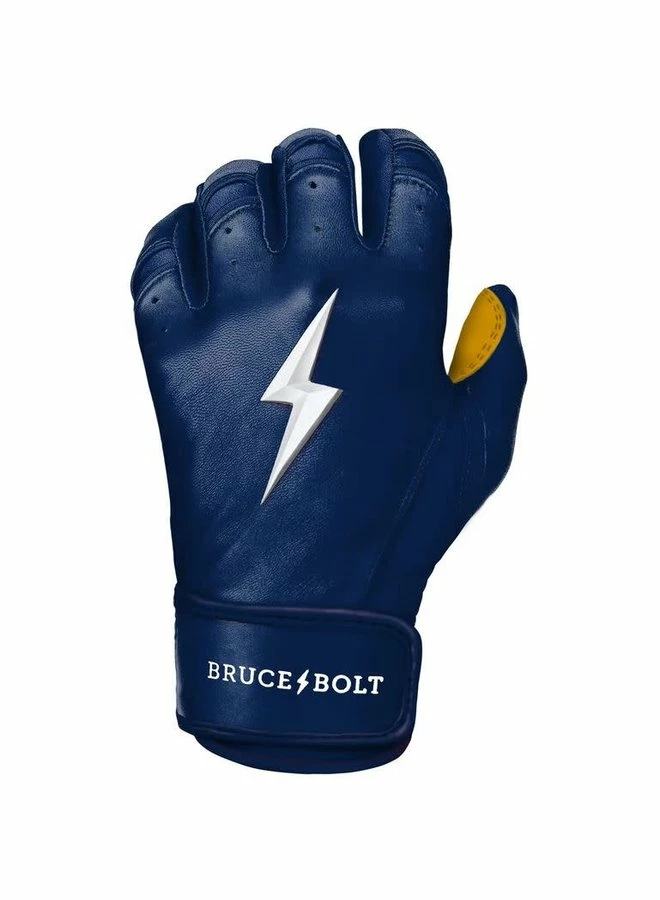 Bruce Bolt Premium Short Cuff Navy/Gold 4 Bruce Bolt Premium Short Cuff Navy/Gold - Image 2