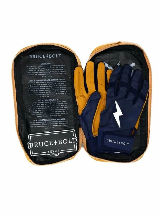 Bruce Bolt Premium Short Cuff Navy/Gold 8 Bruce Bolt Premium Short Cuff Navy/Gold - Image 6