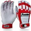 Franklin CFX Pro Batting Gloves Red/Pearl -100percent Sales franklin franklin cfx pro batting gloves red pearl