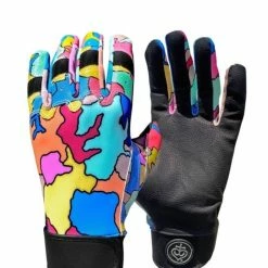 Hunter Green Hunna G Cracked Batting Gloves