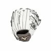 Mizuno GPE1150F1 Prime Elite Infield FP Softball 11.5 RH White-Grey -100percent Sales mizuno mizuno gpe1150f1 prime elite infield fp sof