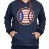 Baseballism – America’s Game Hoodie – Navy (Men’s) -100percent Sales products america s game 1
