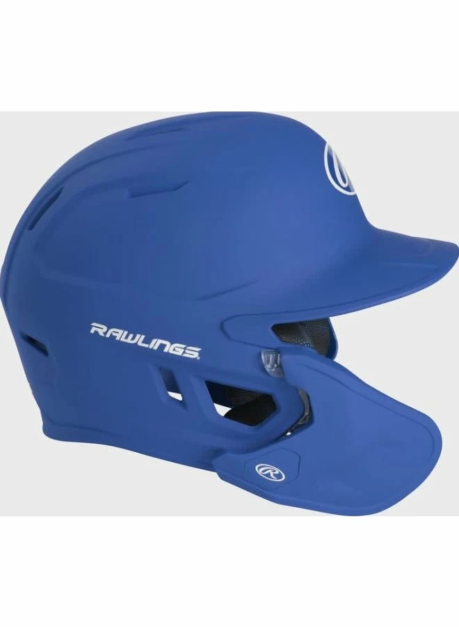 Rawlings MACH One-Tone Matte Helmet W/Adjustable Face Guard Matte Royal Senior LHB 5 Rawlings MACH One-Tone Matte Helmet W/Adjustable Face Guard Matte Royal Senior LHB - Image 3