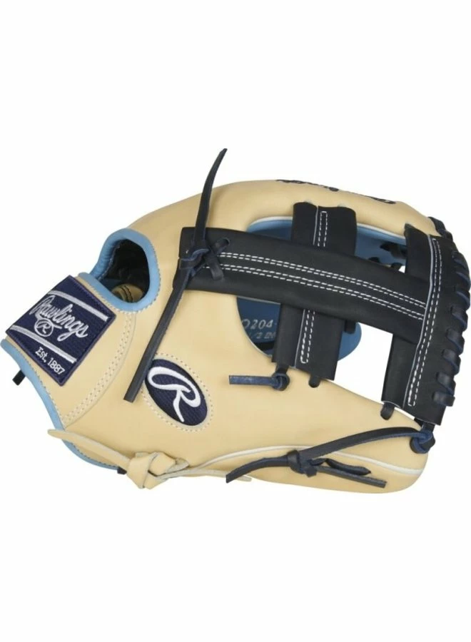 Rawlings Heart Of The Hide 11.5 Infield Glove Camel/Navy/Columbia Blue RHT 5 Rawlings Heart Of The Hide 11.5 Infield Glove Camel/Navy/Columbia Blue RHT - Image 3