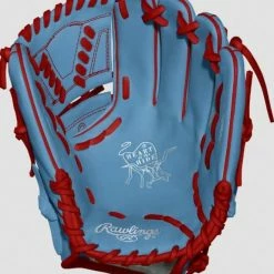 Rawlings Heart Of The Hide Custom Pro206 12" Sky Blue/Red -100percent Sales rawlings rawlings heart of the hide custom pro206 2