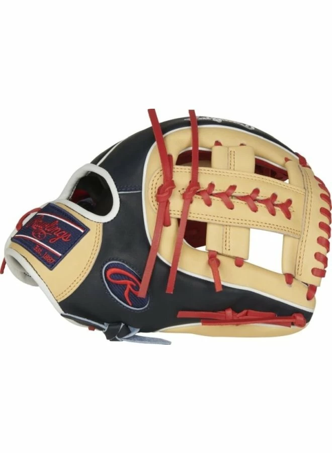 Rawlings Heart Of The Hide Infield Glove Scarlet/Navy 11.5-inch 5 Rawlings Heart Of The Hide Infield Glove Scarlet/Navy 11.5-inch - Image 3