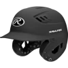 Rawlings VELO R6 JR Helmet MATTE BLK 1 Rawlings VELO R6 JR Helmet MATTE BLK -100percent Sales rawlings rawlings velo r6 jr helmet matte blk