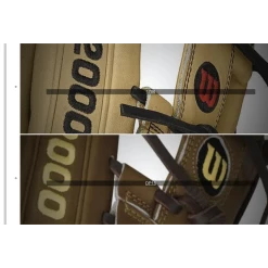 Wilson PRO STOCK H WEB PURPLE -100percent Sales wilson pro stock h web purple 1