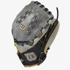 Wilson 2022 A2000 FP V125 W/Spin Control & SuperSkin (OF) LHT 12.5 Grey SC /Grey SS/Gold 8 Wilson 2022 A2000 FP V125 W/Spin Control & SuperSkin (OF) LHT 12.5 Grey SC /Grey SS/Gold -100percent Sales wilson wilson 2022 a2000 fp v125 w spin control su 1