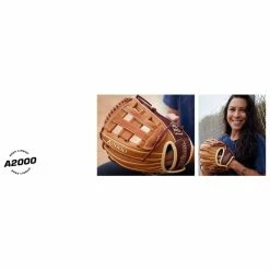 Wilson 2022 A2000 Sierra Romero GM W/Spin Control & SuperSkin (IF) 12 Saddle Tan/Walnut -100percent Sales wilson wilson 2022 a2000 sierra romero gm w spin c 3