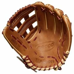 Wilson 2022 A2000 Sierra Romero GM W/Spin Control & SuperSkin (IF) 12 Saddle Tan/Walnut -100percent Sales wilson wilson 2022 a2000 sierra romero gm w spin c 4