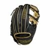 Wilson 2022 A2000 SuperSkin K. Hayes GM (IF) 11.75 Black/Black SuperSnakeSkin/Blonde -100percent Sales wilson wilson 2022 a2000 superskin k hayes gm if 1