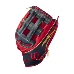 Wilson 2022 A2K Juan Soto GM Red/Navy 12.75 -100percent Sales wilson wilson 2022 a2k juan soto gm red navy 1275 2