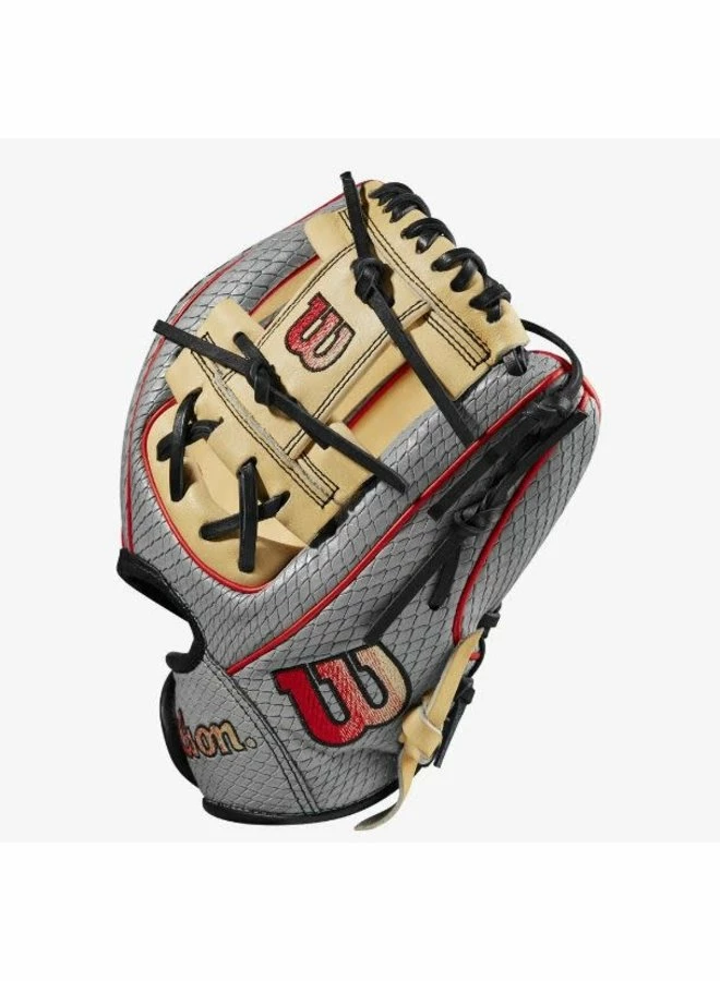 Wilson 2023 A2000 PF88SS Grey/Blonde/Red 11.25 4 Wilson 2023 A2000 PF88SS Grey/Blonde/Red 11.25 - Image 2