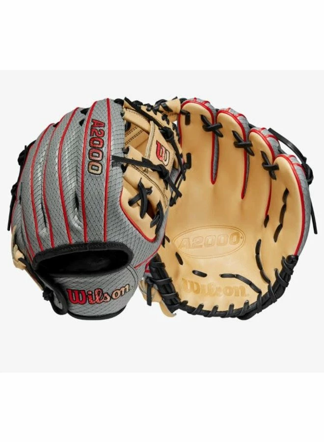 Wilson 2023 A2000 PF88SS Grey/Blonde/Red 11.25 7 Wilson 2023 A2000 PF88SS Grey/Blonde/Red 11.25 - Image 5