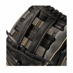 Wilson A1000 1750 (OF) LHT 12.5 Grey/Black/Blonde -100percent Sales wilson wilson a1000 1750 of lht 125 grey black blo 6