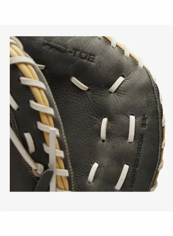 Wilson A1000 Fastpitch CM33 33 Grey/Blonde/White Catchers Mitt 9 Wilson A1000 Fastpitch CM33 33 Grey/Blonde/White Catchers Mitt - Image 7
