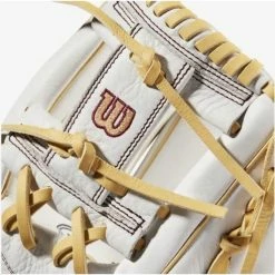 Wilson A1000 Fastpitch H1175 11.75 White/White/Blonde & Seminole Red 12 Wilson A1000 Fastpitch H1175 11.75 White/White/Blonde & Seminole Red -100percent Sales wilson wilson a1000 fastpitch h1175 1175 white whi 2