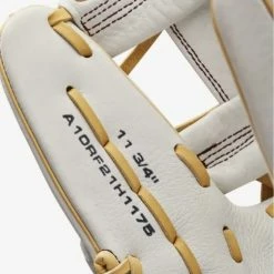 Wilson A1000 Fastpitch H1175 11.75 White/White/Blonde & Seminole Red 16 Wilson A1000 Fastpitch H1175 11.75 White/White/Blonde & Seminole Red -100percent Sales wilson wilson a1000 fastpitch h1175 1175 white whi 6