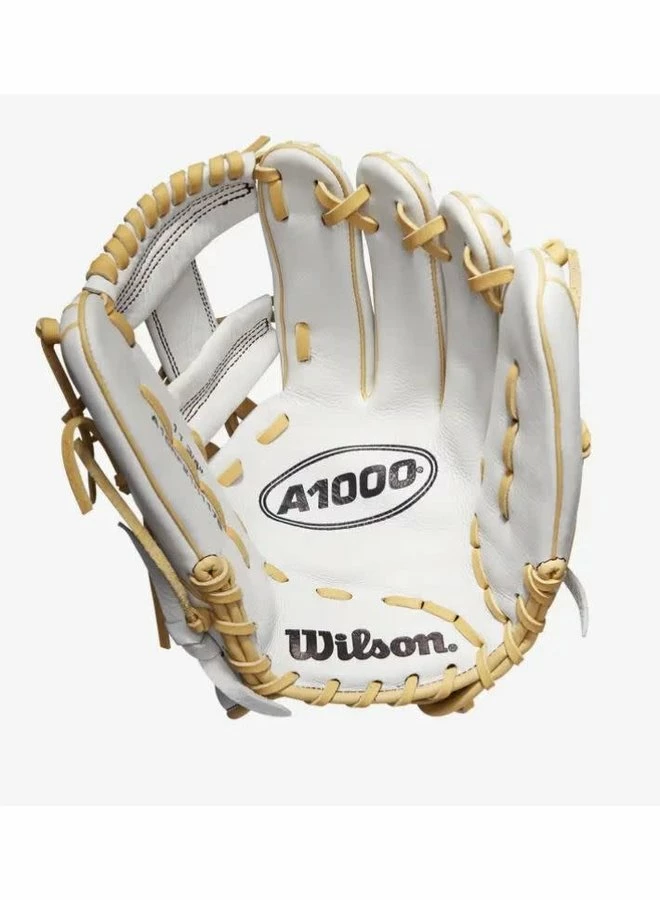 Wilson A1000 Fastpitch H1175 11.75 White/White/Blonde & Seminole Red 3 Wilson A1000 Fastpitch H1175 11.75 White/White/Blonde & Seminole Red