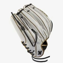 Wilson A1000 Fastpitch IF12 12 White/White/Black & Blonde -100percent Sales wilson wilson a1000 fastpitch if12 12 white white 2