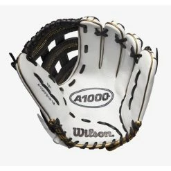 Wilson A1000 Fastpitch IF12 12 White/White/Black & Blonde -100percent Sales wilson wilson a1000 fastpitch if12 12 white white 3