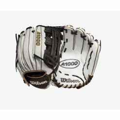 Wilson A1000 Fastpitch IF12 12 White/White/Black & Blonde -100percent Sales wilson wilson a1000 fastpitch if12 12 white white 4