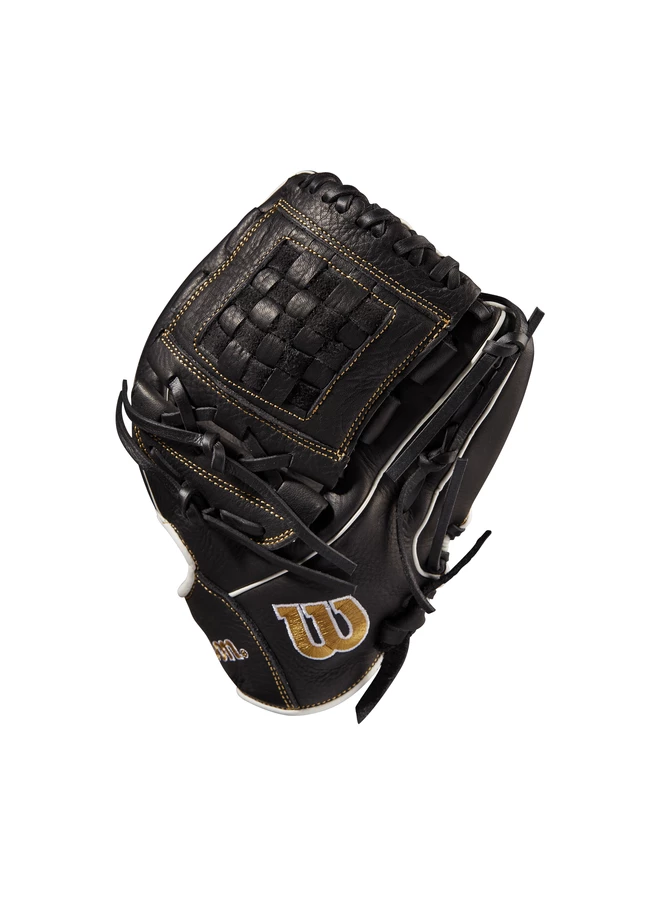 Wilson A1000 Fastpitch P12 12 Black/Black/Blonde 4 Wilson A1000 Fastpitch P12 12 Black/Black/Blonde - Image 2