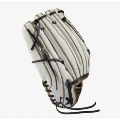Wilson A1000 Fastpitch T125 LHT 12.5 White/White/Black & Blonde 8 Wilson A1000 Fastpitch T125 LHT 12.5 White/White/Black & Blonde -100percent Sales wilson wilson a1000 fastpitch t125 lht 125 white w 1