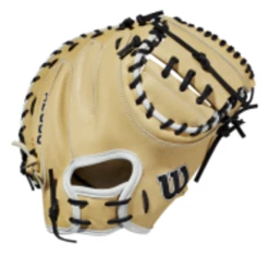 Wilson A2000 CM33 (C) 33 Blonde/Blonde/Black Catchers Mitt
