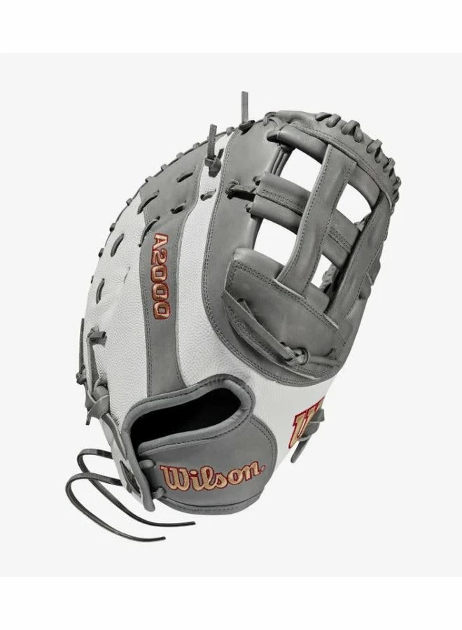 Wilson A2000 Fastpitch FP1B W/SuperSkin (1B) 12 Grey/White SS/Grey 4 Wilson A2000 Fastpitch FP1B W/SuperSkin (1B) 12 Grey/White SS/Grey - Image 2