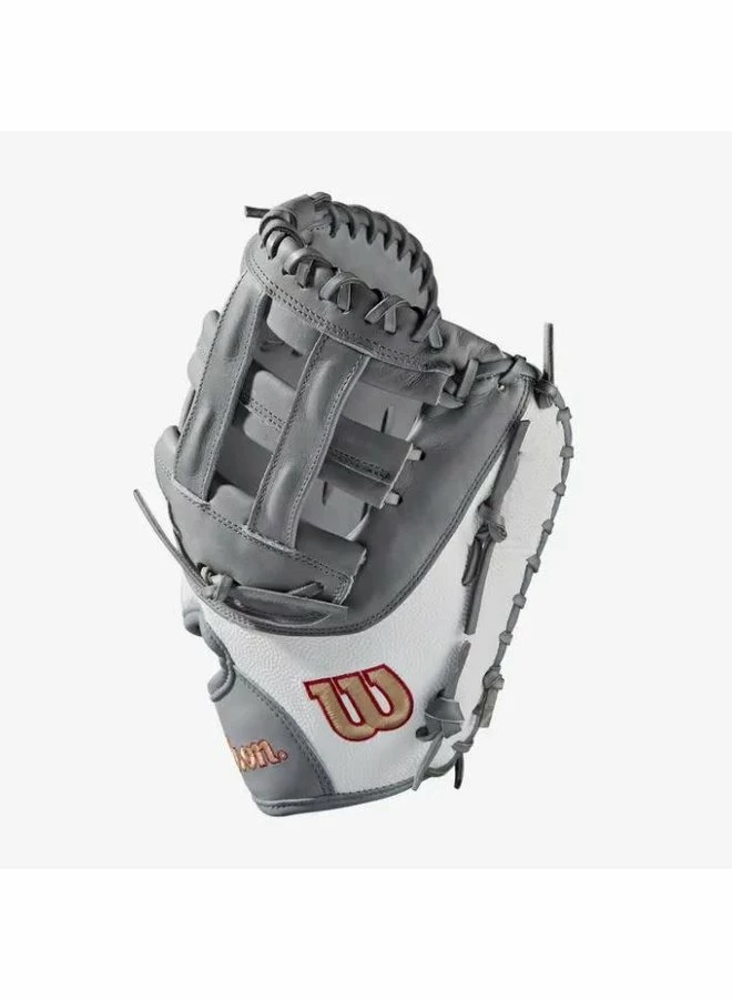 Wilson A2000 Fastpitch FP1B W/SuperSkin (1B) 12 Grey/White SS/Grey 6 Wilson A2000 Fastpitch FP1B W/SuperSkin (1B) 12 Grey/White SS/Grey - Image 4