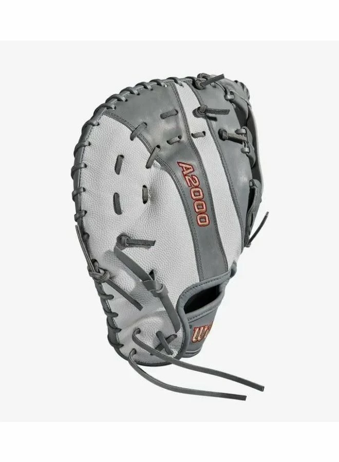 Wilson A2000 Fastpitch FP1B W/SuperSkin (1B) 12 Grey/White SS/Grey 7 Wilson A2000 Fastpitch FP1B W/SuperSkin (1B) 12 Grey/White SS/Grey - Image 5