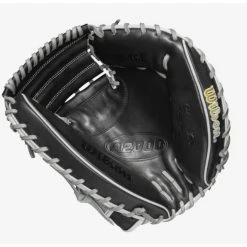 Wilson A2000 M2 Grey/Black 33.5-inch Baseball Catcher's Mitt 10 Wilson A2000 M2 Grey/Black 33.5-inch Baseball Catcher's Mitt -100percent Sales wilson wilson a2000 m2 grey black 335 inch basebal 3