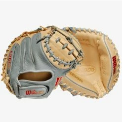 Wilson A2000 PF33SS Grey/Blonde 33-inch Catcher's Mitt 11 Wilson A2000 PF33SS Grey/Blonde 33-inch Catcher's Mitt -100percent Sales wilson wilson a2000 pf33ss grey blonde 33 inch cat 4
