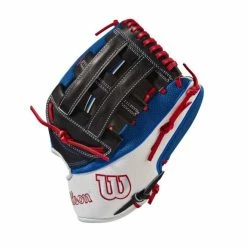 Wilson A2K Mookie Betts Game Model (OF) LHT 12.5 Black/White SS/Royal/Red 12 Wilson A2K Mookie Betts Game Model (OF) LHT 12.5 Black/White SS/Royal/Red -100percent Sales wilson wilson a2k mookie betts game model of lht 1 2