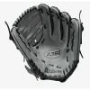 Wilson A360 Baseball 12" 12 Black/Carbon/White -100percent Sales wilson wilson a360 baseball 12 12 black carbon whi