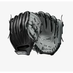 Wilson A360 Baseball 12" 12 Black/Carbon/White 9 Wilson A360 Baseball 12" 12 Black/Carbon/White -100percent Sales wilson wilson a360 baseball 12 12 black carbon whi 3
