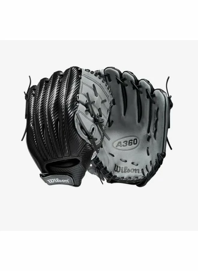 Wilson A360 Baseball 12" 12 Black/Carbon/White 6 Wilson A360 Baseball 12" 12 Black/Carbon/White - Image 4