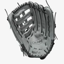 Wilson A360 Slowpitch 15" 15 Black/Graphite/White -100percent Sales wilson wilson a360 slowpitch 15 15 black graphite 1