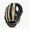 Wilson A500 11.5-inch Utility Youth Baseball Glove Black/Blonde/Red -100percent Sales wilson wilson a500 115 inch utility youth baseball