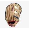 Wilson A500 12-inch Utility Youth Baseball Glove Blonde/Red/Royal 1 Wilson A500 12-inch Utility Youth Baseball Glove Blonde/Red/Royal -100percent Sales wilson wilson a500 12 inch utility youth baseball