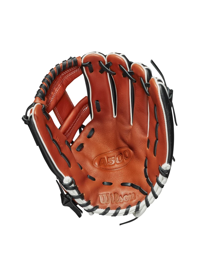 Wilson A500 Baseball 11.5" 11.5 Copper/Black/White 6 Wilson A500 Baseball 11.5" 11.5 Copper/Black/White - Image 4